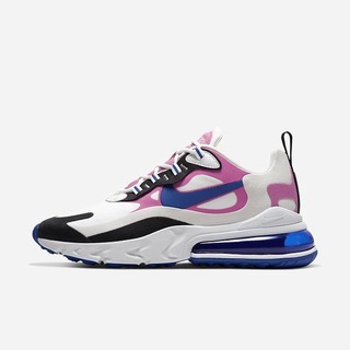 Pantofi Casual Nike Air Max 270 React Dama Albi Fucsie Negrii Albastri | OGFK-86452